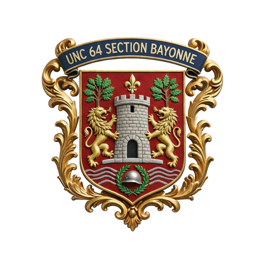 Blason UNC Bayonne